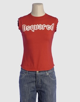 DSQUARED2 - TOPWEAR - T-shirt senza maniche su YOOX.COM