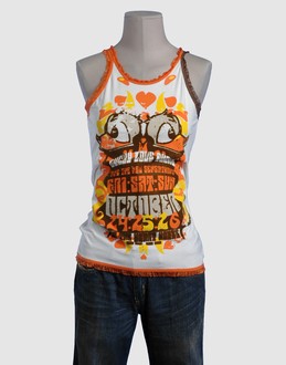 INK+PAINT - TOPS - T-shirts sans manches sur YOOX.COM