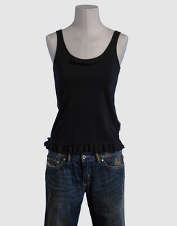 DKNY JEANS - TOPS - T-shirts sans manches - SUR YOOX.COM
