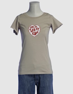 SEE BY CHLOE' - TOPS - T-shirts manches courtes sur YOOX.COM