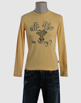 MOSCHINO JEANS - TOPS - T-shirts manches longues sur YOOX.COM