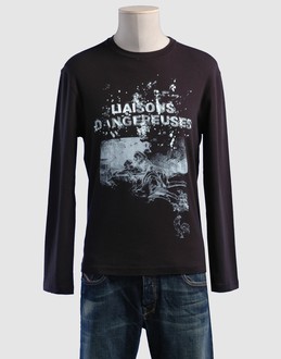 R.E.D. VALENTINO - TOPWEAR - T-shirt maniche lunghe su YOOX.COM