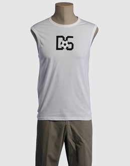 DOLCE & GABBANA BEACHWEAR - TOPS - T-shirts sans manches - SUR YOOX.COM