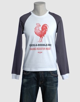 MOSCHINO JEANS - TOPS - T-shirts manches longues sur YOOX.COM
