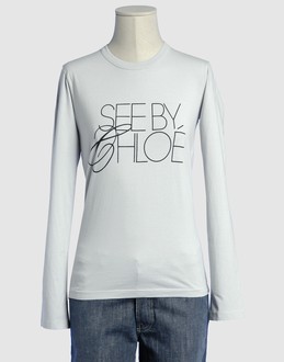 SEE BY CHLOE' - TOPS - T-shirts manches longues sur YOOX.COM