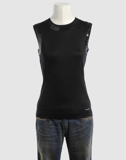 DOLCE &amp; GABBANA - TOPS - T-shirts sans manches - SUR YOOX.COM