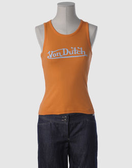 VON DUTCH - TOPS - T-shirts sans manches sur YOOX.COM