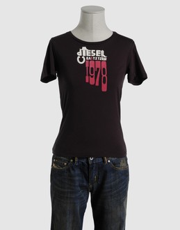 DIESEL - TOPS - T-shirts manches courtes sur YOOX.COM