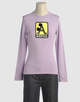 A-STYLE - TOPS - T-shirts manches longues sur YOOX.COM