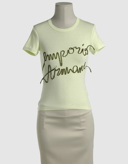 EMPORIO ARMANI - TOPS - T-shirts manches courtes - SUR YOOX.COM