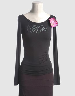 FLY GIRL - TOPS - T-shirts manches longues sur YOOX.COM