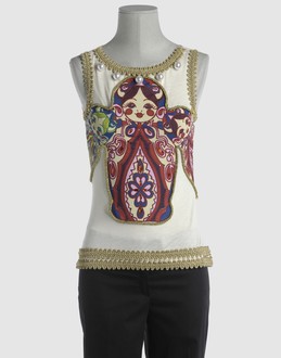 JUST CAVALLI - TOPS - T-shirts sans manches - SUR YOOX.COM