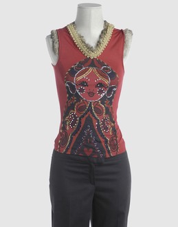 JUST CAVALLI - TOPS - T-shirts sans manches - SUR YOOX.COM