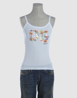 DOLCE &amp;amp; GABBANA BEACHWEAR - TOPS - T-shirts sans manches - sur YOOX.COM