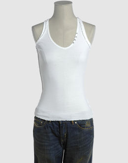 Dkny jeans tops t-shirts sans manches