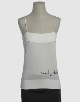 SEE BY CHLOE' - ���f�B�[�X - �g�b�v�X - �J�b�g�\�[ on YOOX.COM 