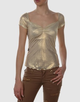 MOSCHINO JEANS - Women - TOPS & TEES - Short sleeve t-shirts on YOOX.COM