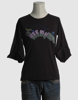 SEE BY CHLOE' - ���f�B�[�X - �g�b�v�X - ���� �J�b�g�\�[ on YOOX.COM 