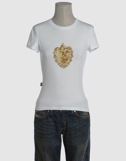 MOSCHINO JEANS - Women - TOPS & TEES - Short sleeve t-shirts on YOOX.COM