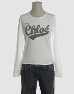 SEE BY CHLOE' - ���f�B�[�X - �g�b�v�X - ���� �J�b�g�\�[ on YOOX.COM 