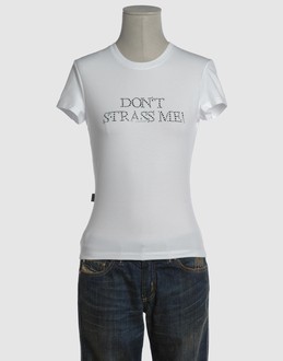 MOSCHINO JEANS - Women - TOPS & TEES - Short sleeve t-shirts on YOOX.COM