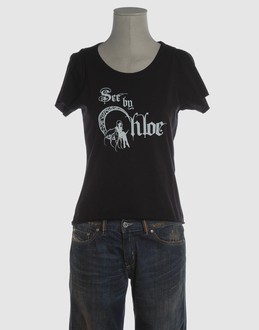 SEE BY CHLOE' - ���f�B�[�X - �g�b�v�X - T �V���c on YOOX.COM 