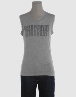 SEE BY CHLOE' - ���f�B�[�X - �g�b�v�X - �m�[�X���[�u  on YOOX.COM 