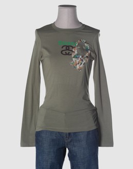 STUSSY TOPWEAR T-shirt maniche lunghe su YOOX.COM