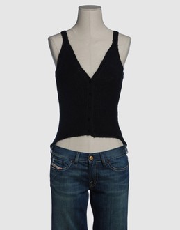 Finely ribbed jersey - 5 buttons -