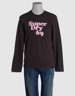 SUPERDRY TOPWEAR T-shirt maniche lunghe su YOOX.COM