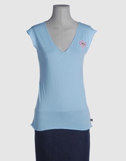 JULIUS & FRIENDS by PAUL FRANK TOPWEAR T-shirt senza maniche su 