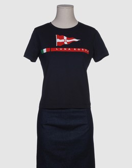 PRADA LUNA ROSSA - TOPS - T-shirts manches courtes - sur YOOX.COM