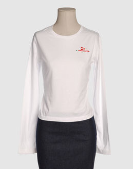 PRADA LUNA ROSSA TOPWEAR T-shirt maniche lunghe su YOOX.COM