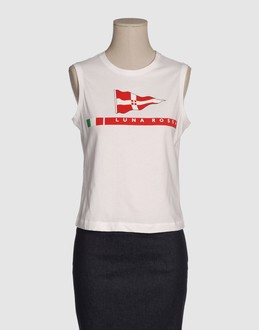 PRADA LUNA ROSSA - TOPS - T-shirts sans manches - sur YOOX.COM
