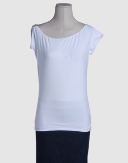 Calvin klein jeans tops t-shirts manches courtes
