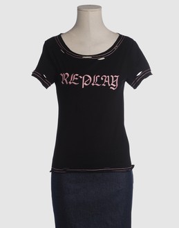 REPLAY - TOPS - T-shirts manches courtes - sur YOOX.COM