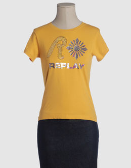 REPLAY - TOPS - T-shirts manches courtes - sur YOOX.COM
