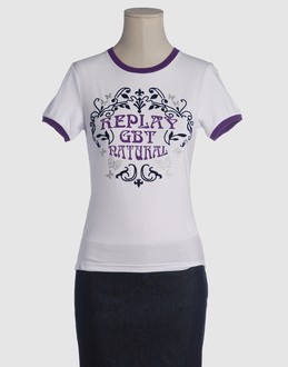Replay tops t-shirts manches courtes