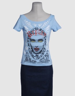 REPLAY - TOPS - T-shirts manches courtes - sur YOOX.COM
