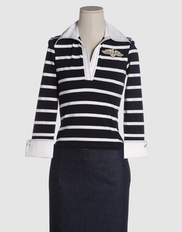 MOSCHINO JEANS - Women - TOPS & TEES - Polo shirts on YOOX.COM