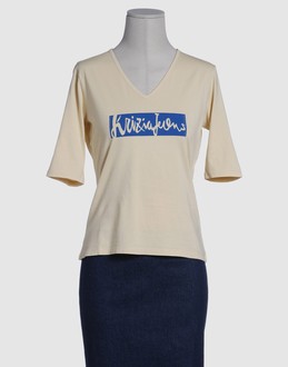 Krizia jeans tops t-shirts manches courtes