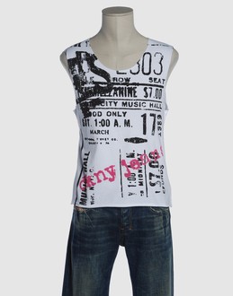 DKNY JEANS - TOPS - T-shirts sans manches - sur YOOX.COM