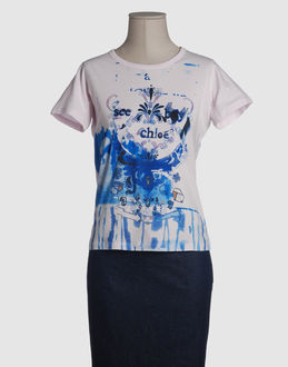 SEE BY CHLOE' - Women - TOPS & TEES - Short sleeve t-shirts on YOOX.COM