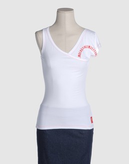 BIKKEMBERGS TOPWEAR T-shirt senza maniche su YOOX.COM