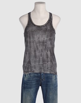 JAN & CARLOS TOPWEAR T-shirt senza maniche su YOOX.COM