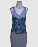 BLUMARINE JEANS - Sleeveless t-shirts