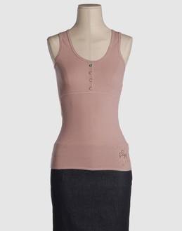 PINKO SUNDAY MORNING TOPWEAR T-shirt senza maniche su YOOX.COM