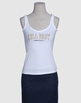 AGAINST MY KILLER TOPWEAR T shirt senza maniche su YOOXCOM