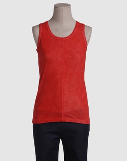 Y'S YOHJI YAMAMOTO - Women - TOPS & TEES - Sleeveless t-shirts on YOOX.COM