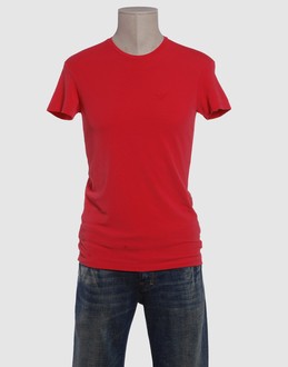 Emporio armani swimwear tops t-shirts manches courtes